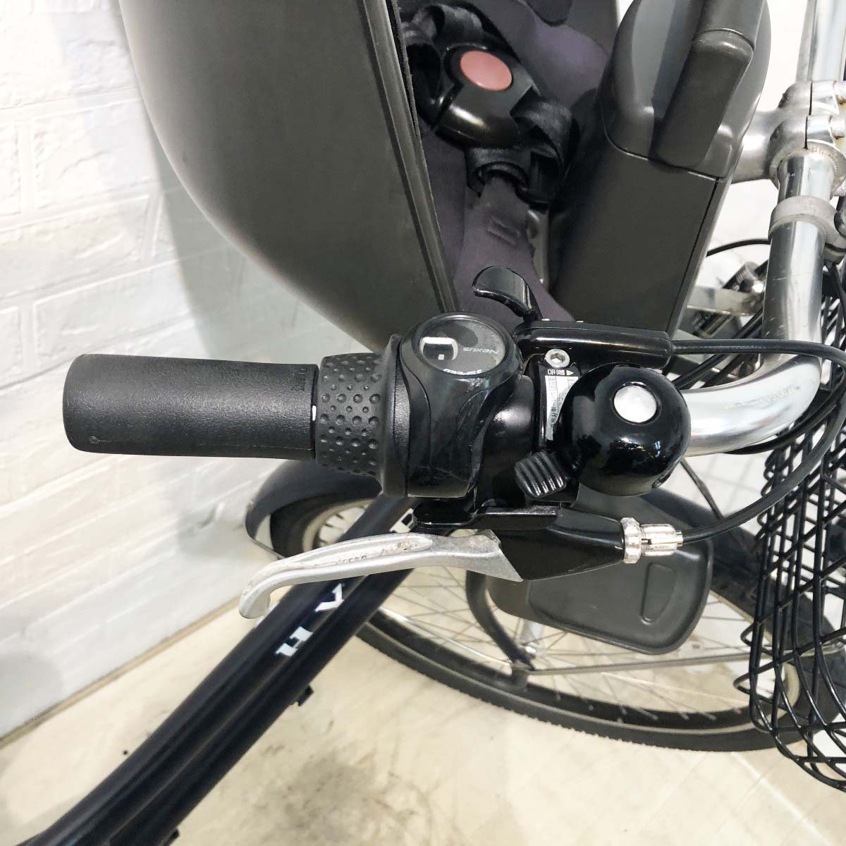 中古電動自転車 ブリヂストン ハイディ2 ネイビー 26インチ YH095