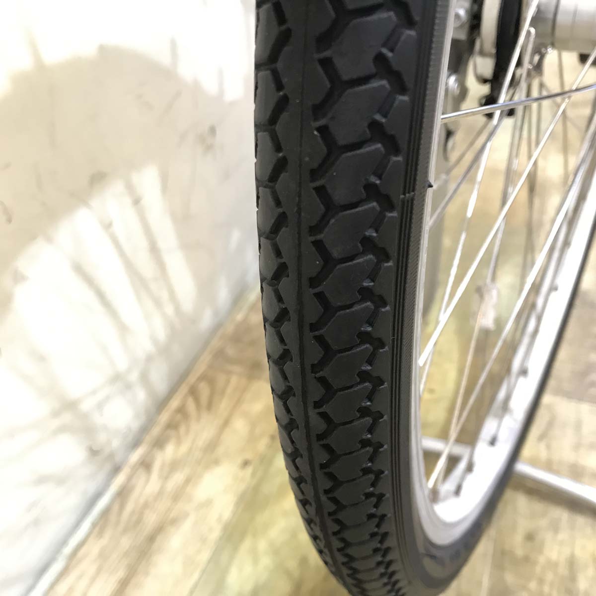 中古電動自転車 パナソニック ビビL ブラウン 26インチ KG069