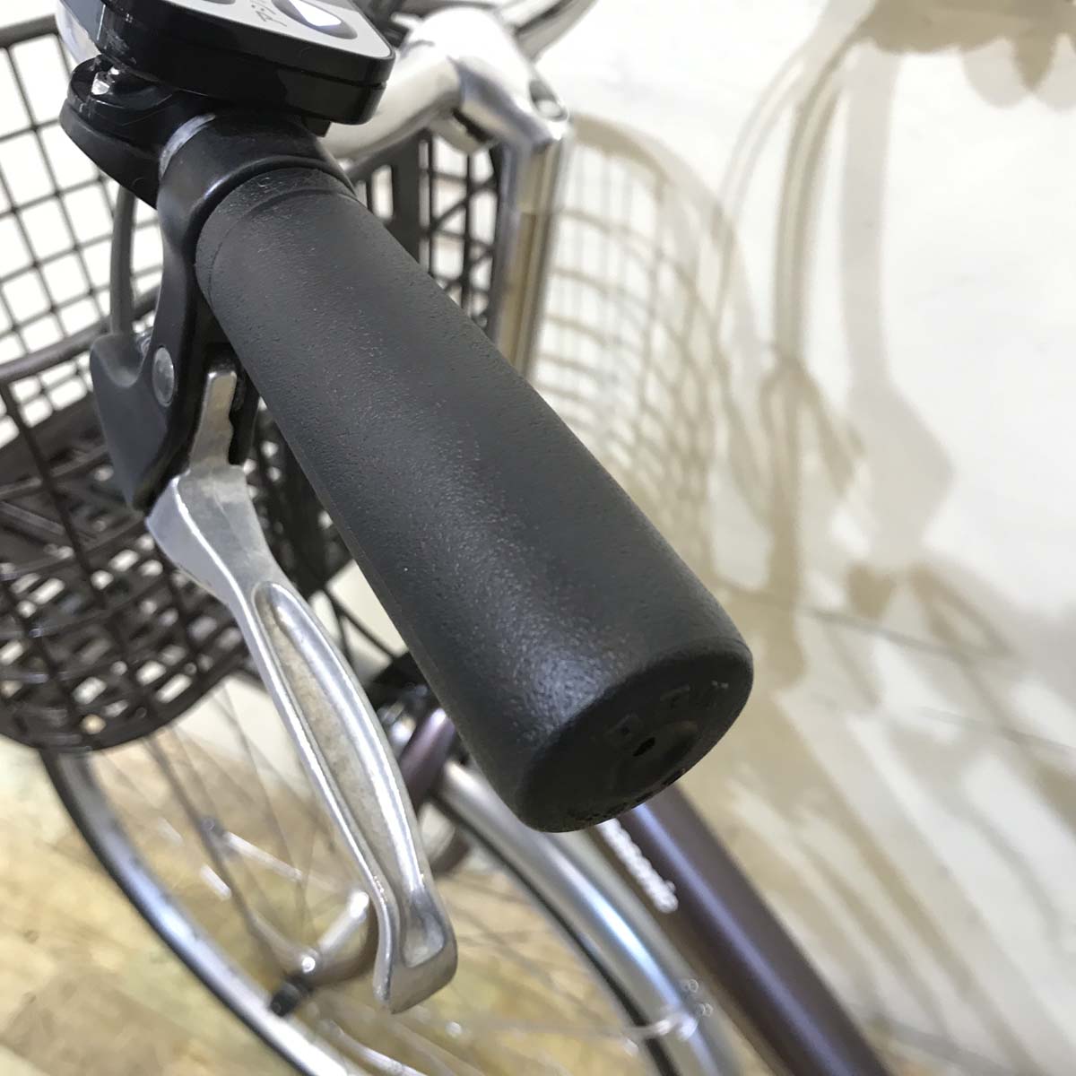 中古電動自転車 パナソニック ビビL ブラウン 26インチ KG069
