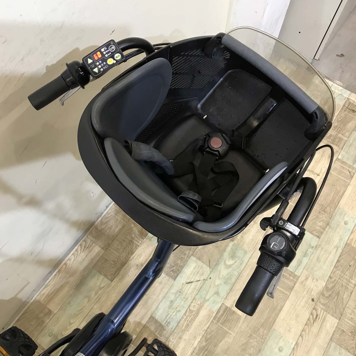 ヤマハ PAS Kiss mini パス キッス ミニ ネイビー 20インチ KX002【中古車】