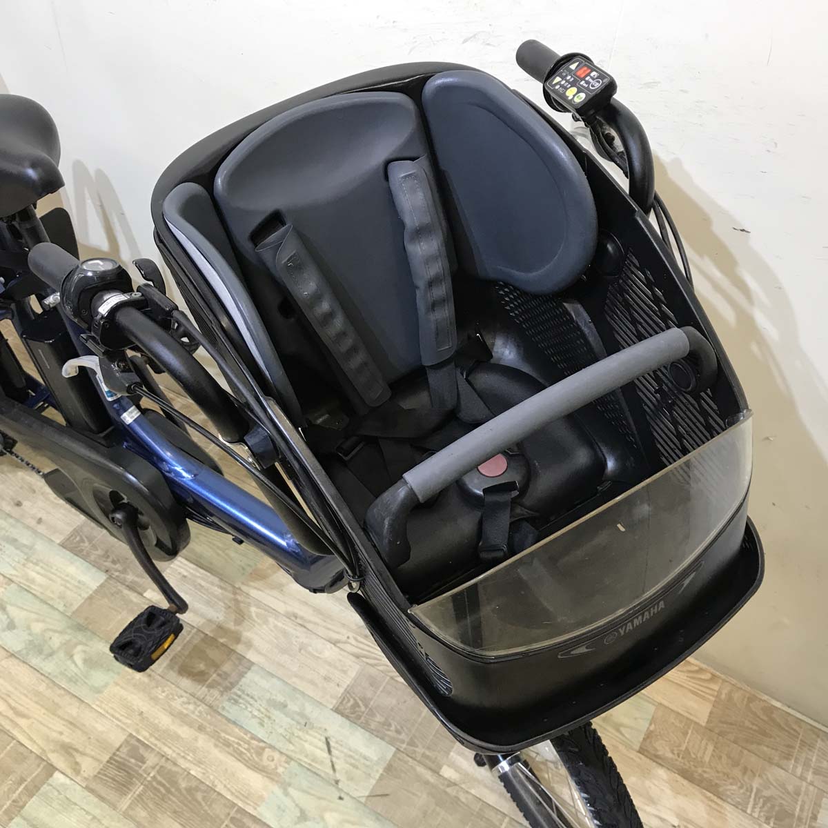 電動自転車 ヤマハ PAS Kiss mini パス キッス ミニ ネイビー 20インチ KX002【中古車】