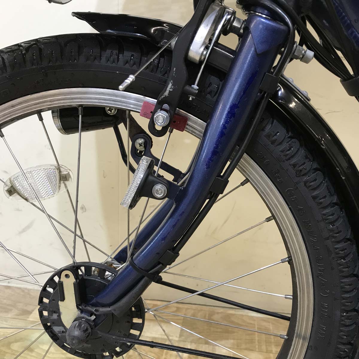 電動自転車 ヤマハ PAS Kiss mini パス キッス ミニ ネイビー 20インチ KX002【中古車】