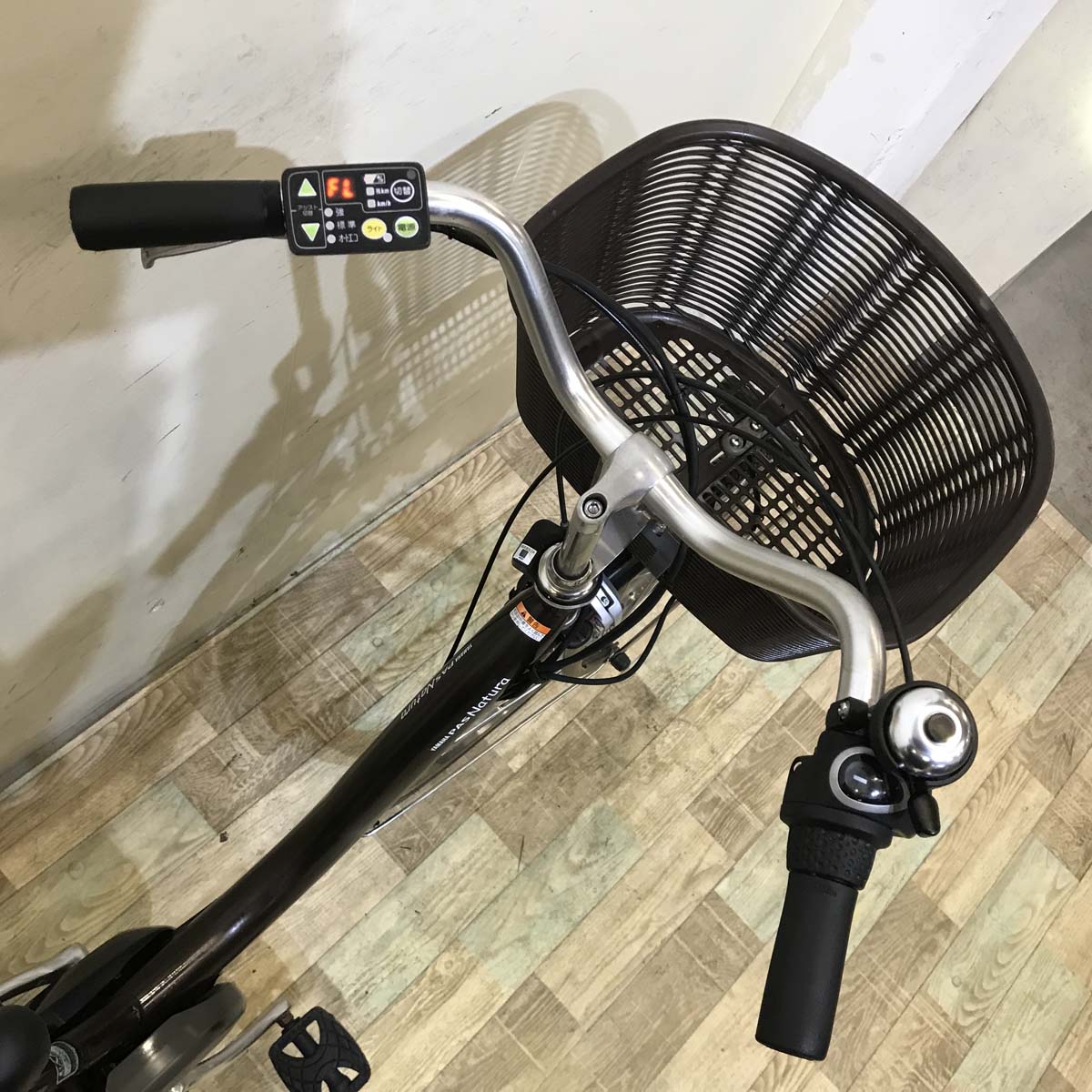 中古電動自転車 ヤマハ PAS ナチュラ L ブラウン 26インチ KB063