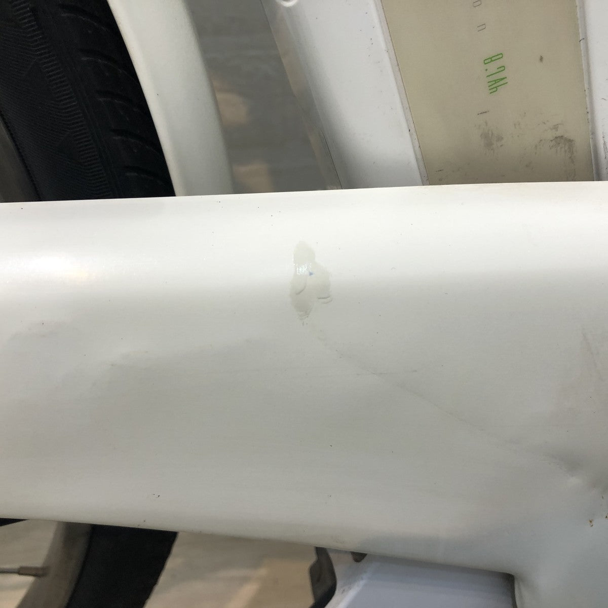 中古電動自転車 ヤマハ PAS アミ ホワイト 26インチ YH096