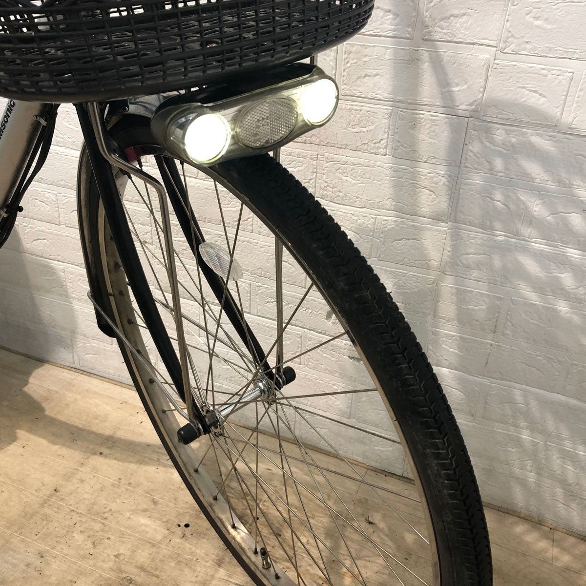 電動自転車 パナソニック ビビ TX シルバー 26インチ YV061 【中古車】