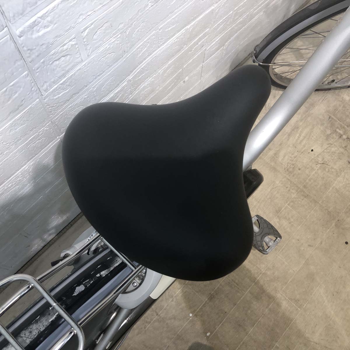 中古電動自転車 ブリヂストン アシスタ シルバー 26インチ YC075