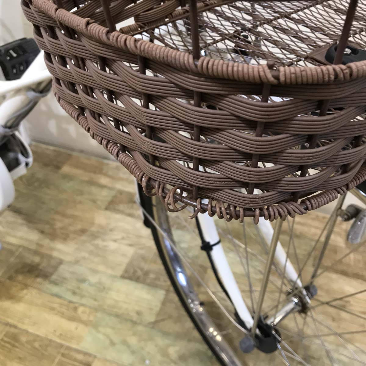 中古電動自転車 パナソニック カラーズ ホワイト 26インチ KG070