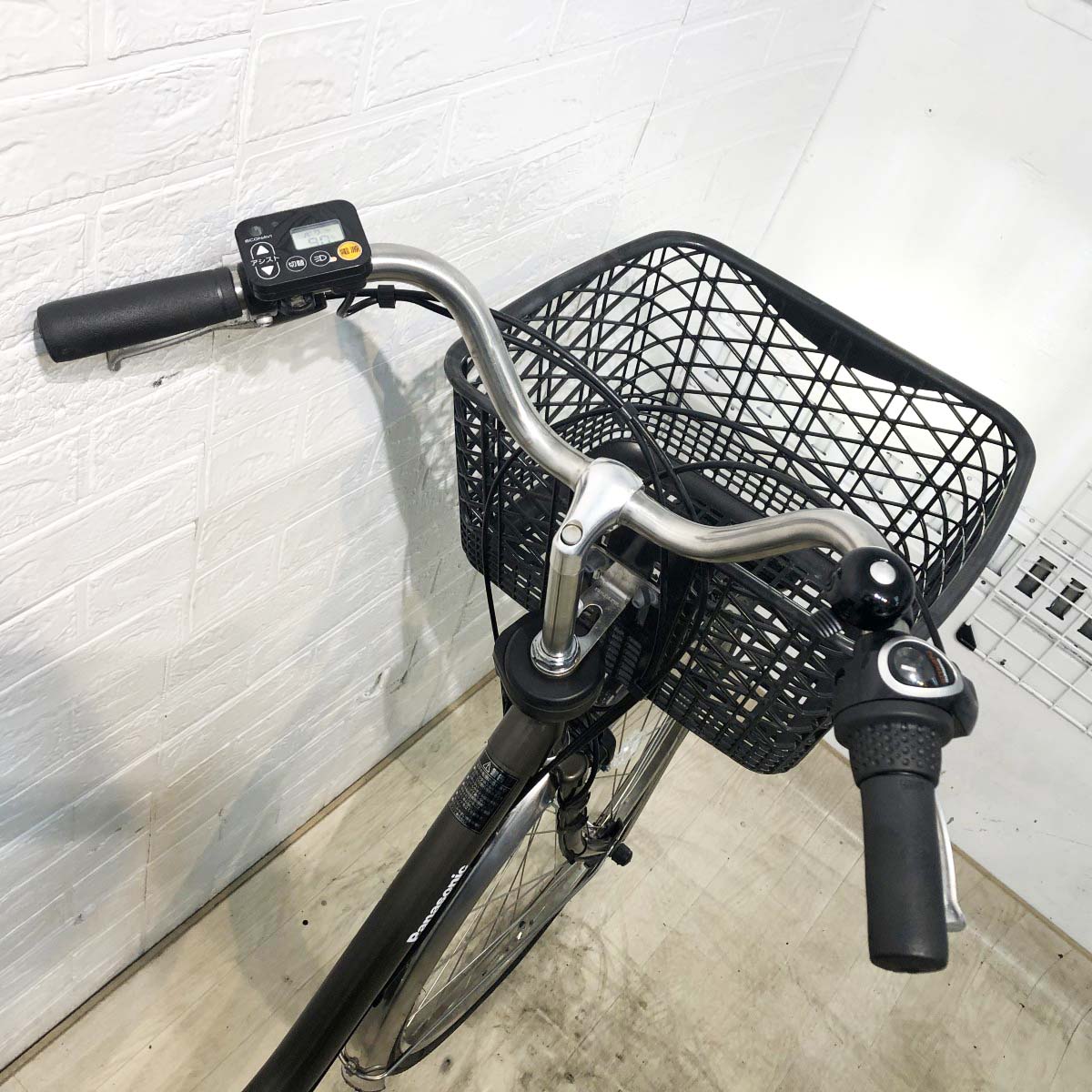 中古電動自転車 パナソニック ビビDX ブラウン 26インチ YH097
