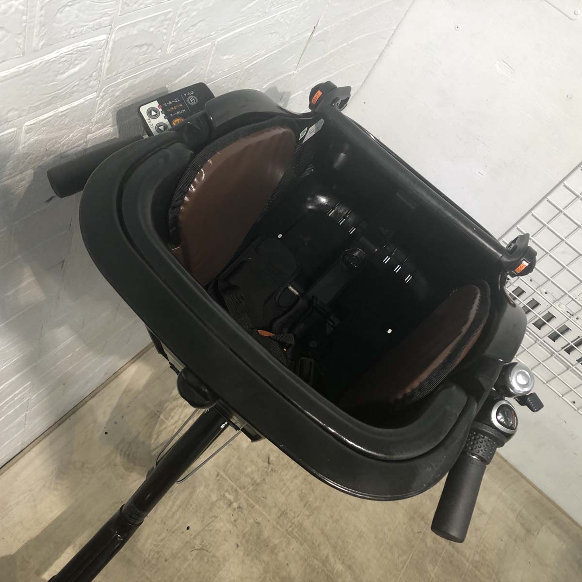 中古電動自転車 パナソニック ギュット ブラック 前22×後26インチ 