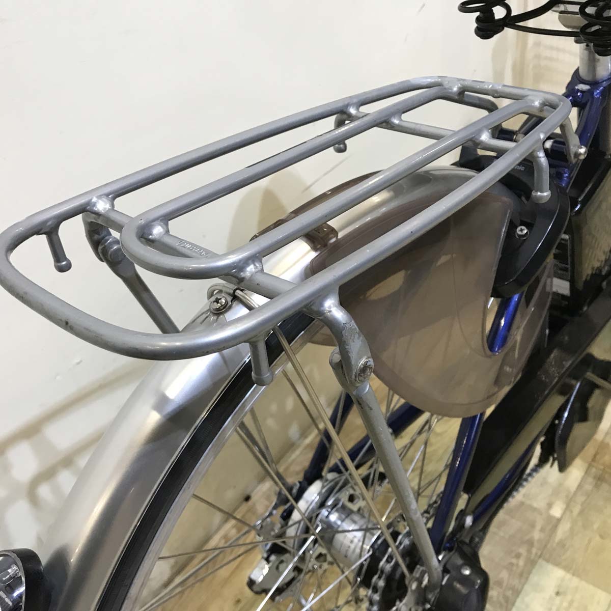 中古電動自転車 パナソニック ビビ L ネイビー 24インチ KB064