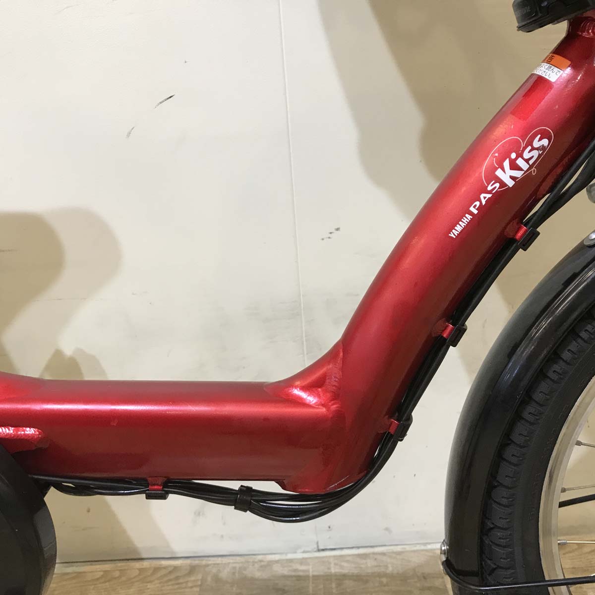 電動自転車 ヤマハ 20インチ 子供乗せ 中古 060202 中古電動自転車 ヤマハ PAS キッスミニ レッド 20インチ KG071 – e-CHARIty