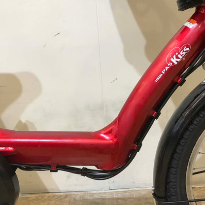 【１万円引き！】ヤマハ PAS キッスミニ レッド 20インチ KG071 【中古車】