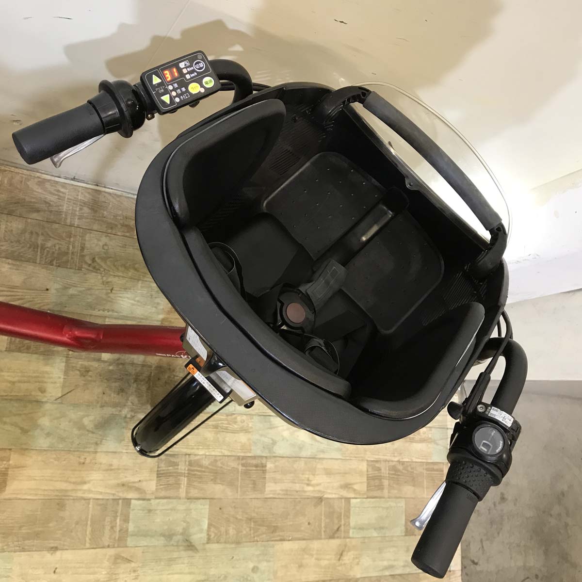 中古電動自転車 ヤマハ PAS キッスミニ レッド 20インチ KG071