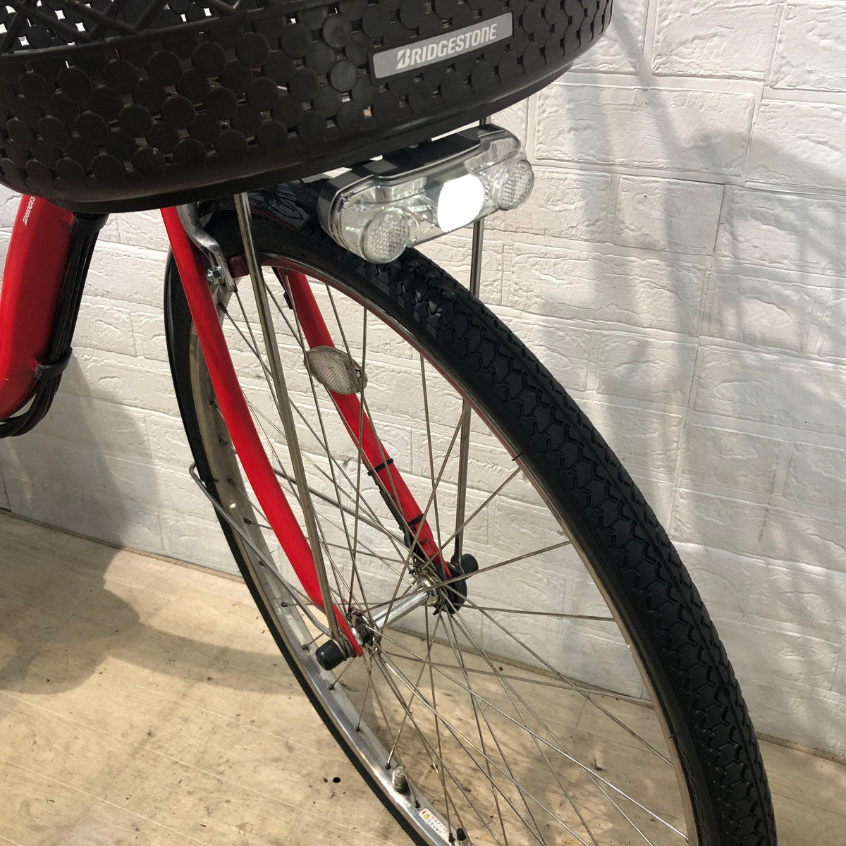 電動自転車 ブリヂストン アシスタ DX レッド 26インチ YV062 【中古車】