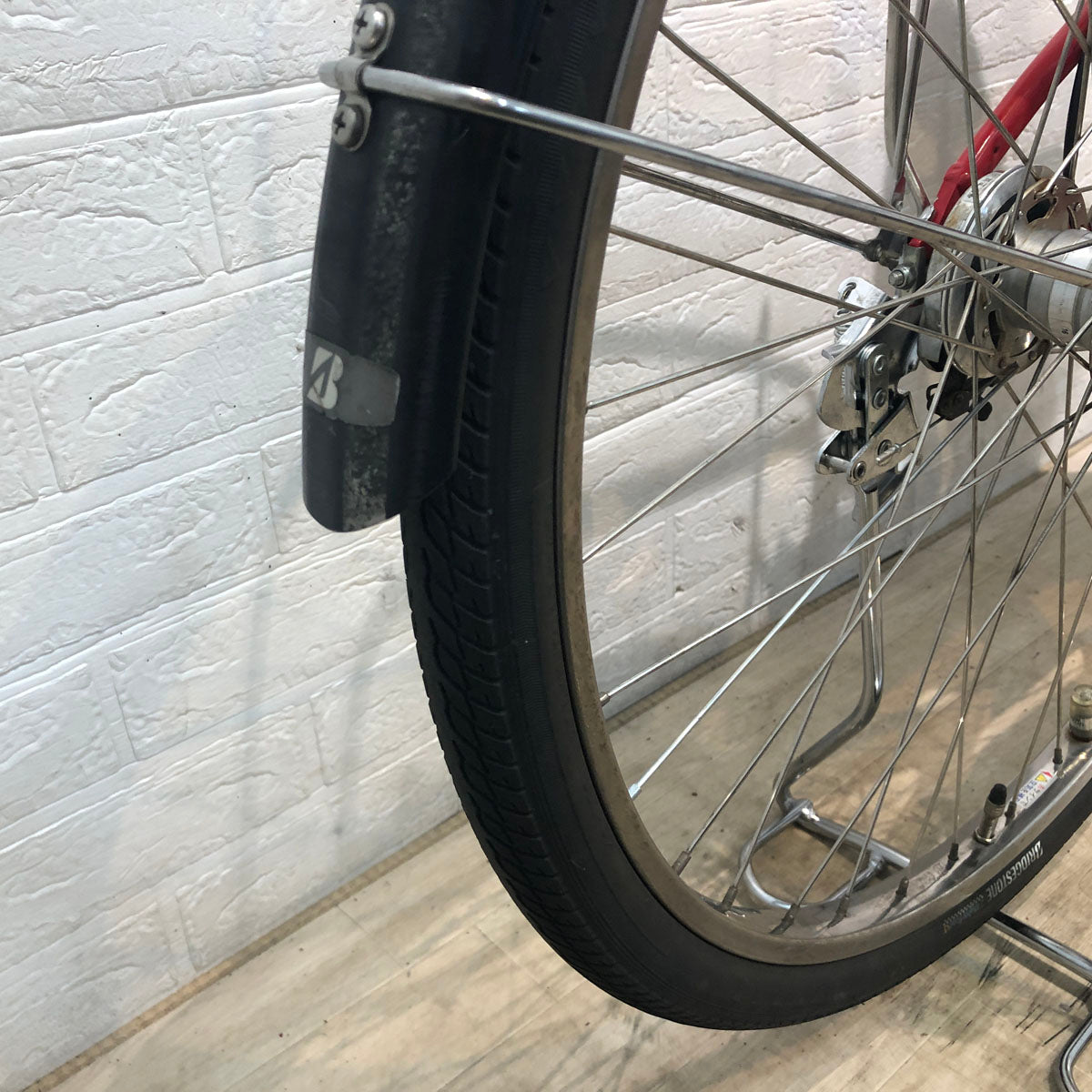 ブリヂストン アシスタ DX レッド 26インチ YV062 【中古車】