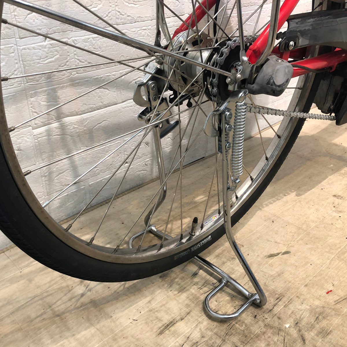 電動自転車 ブリヂストン アシスタ DX レッド 26インチ YV062 【中古車】