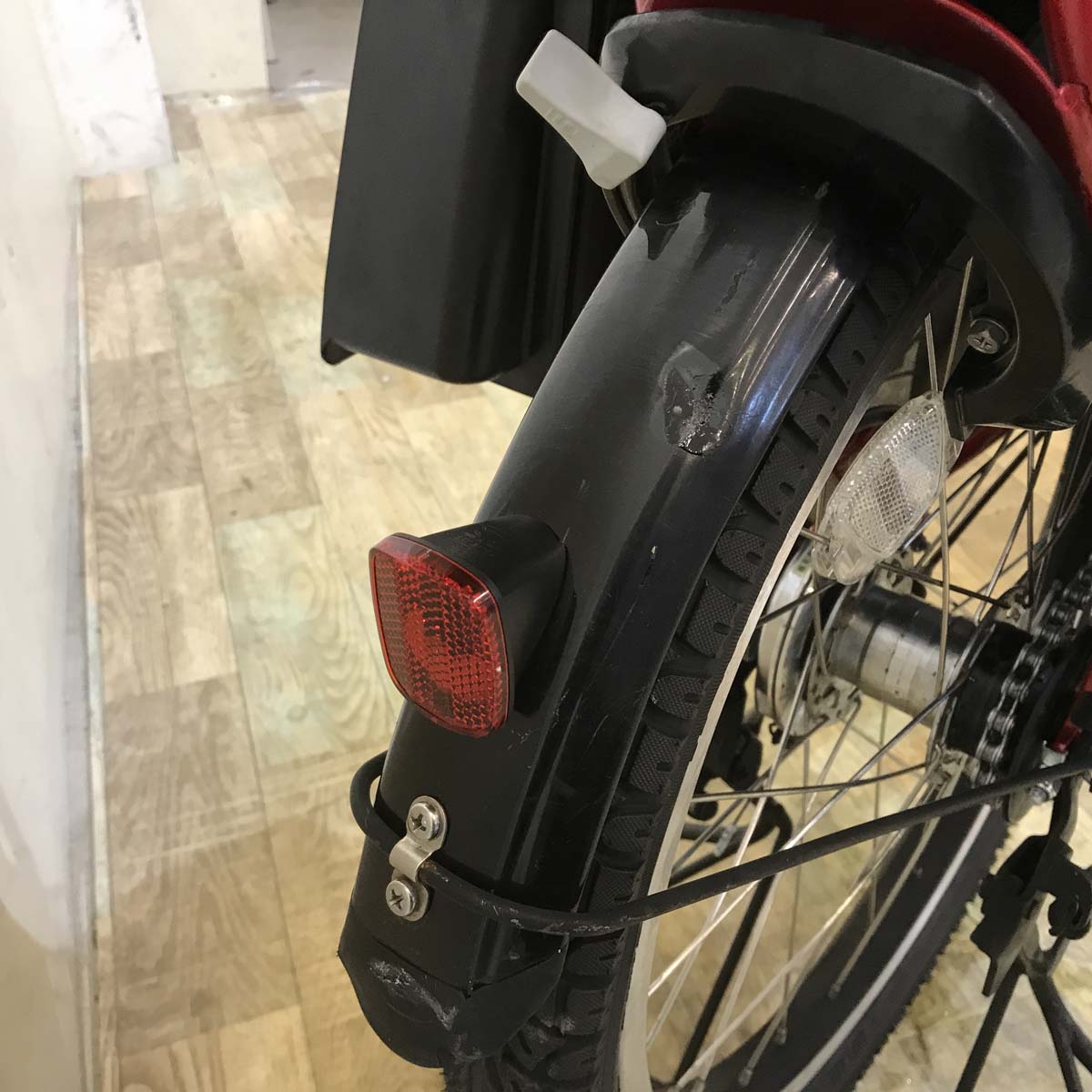 中古電動自転車 ヤマハ PAS キッスミニ レッド 20インチ KG071