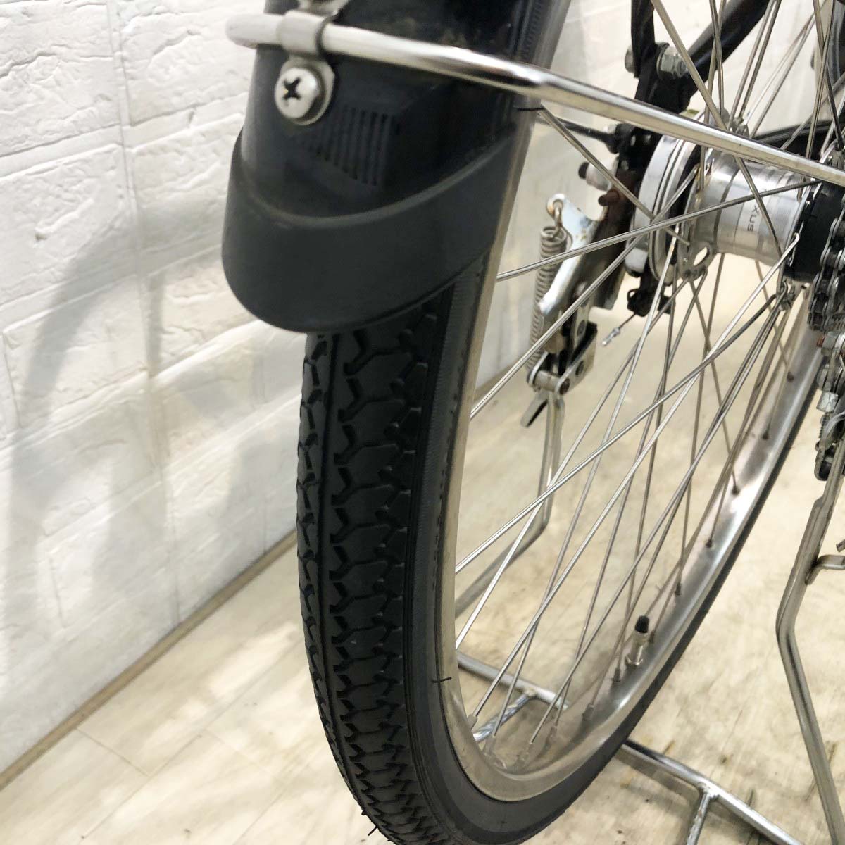 中古電動自転車 ヤマハ PAS ウィズ ブラウン 26インチ YH098