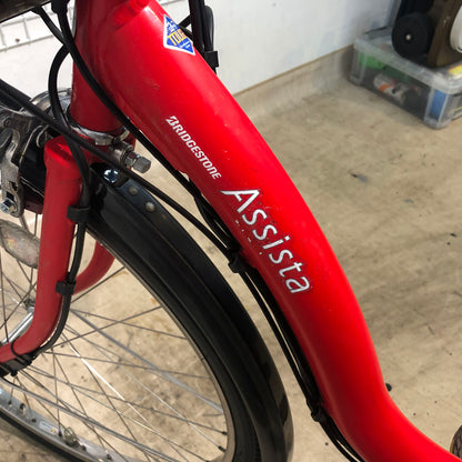 ブリヂストン アシスタ DX レッド 26インチ YV062 【中古車】
