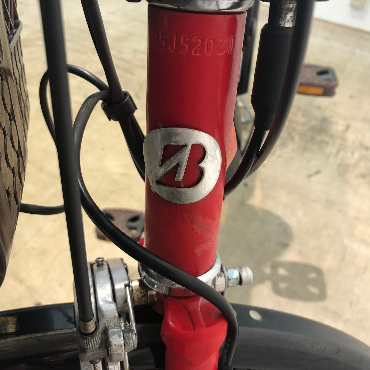 電動自転車 ブリヂストン アシスタ DX レッド 26インチ YV062 【中古車】