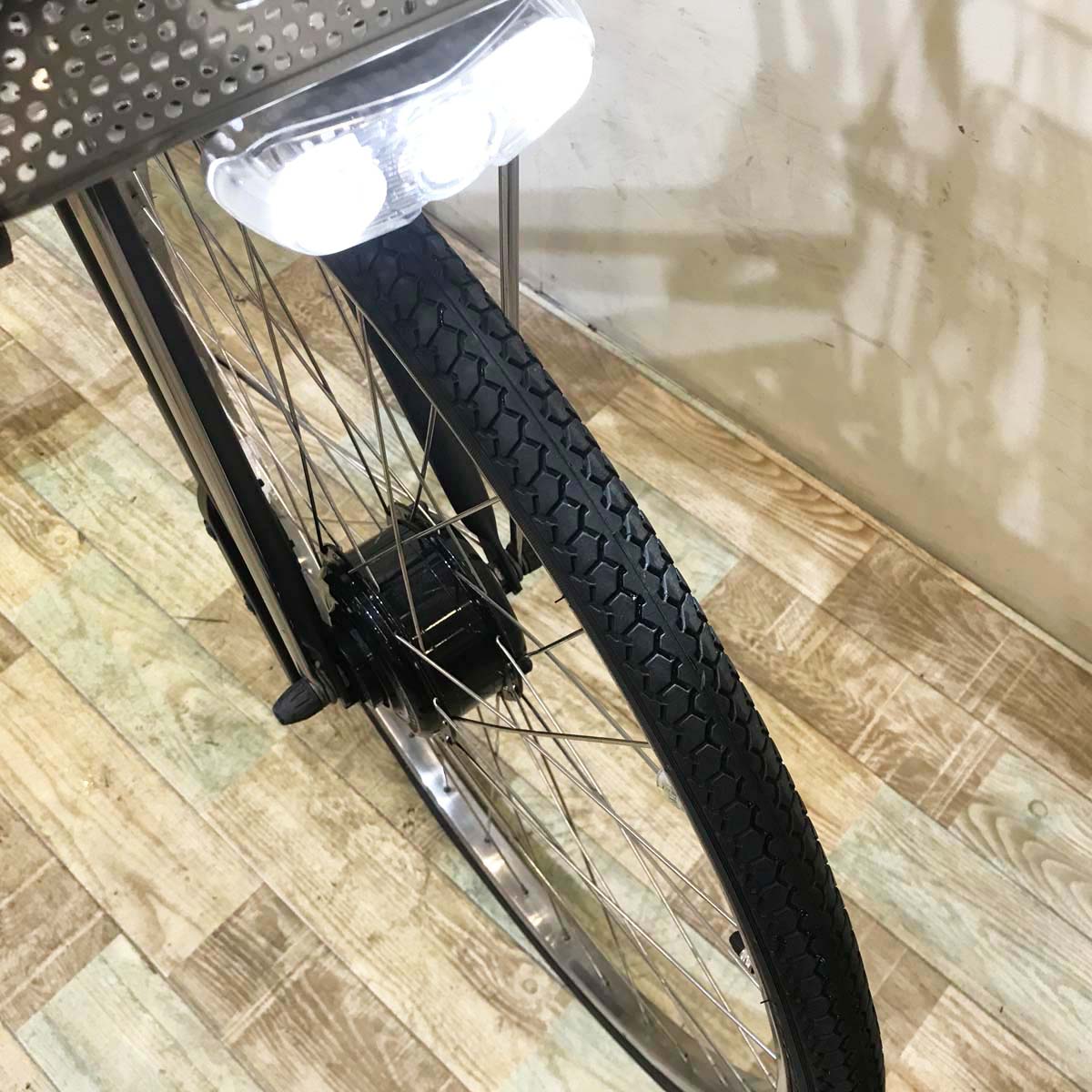 中古電動自転車  ブリヂストン アルベルト e ブラック 27インチ KB065