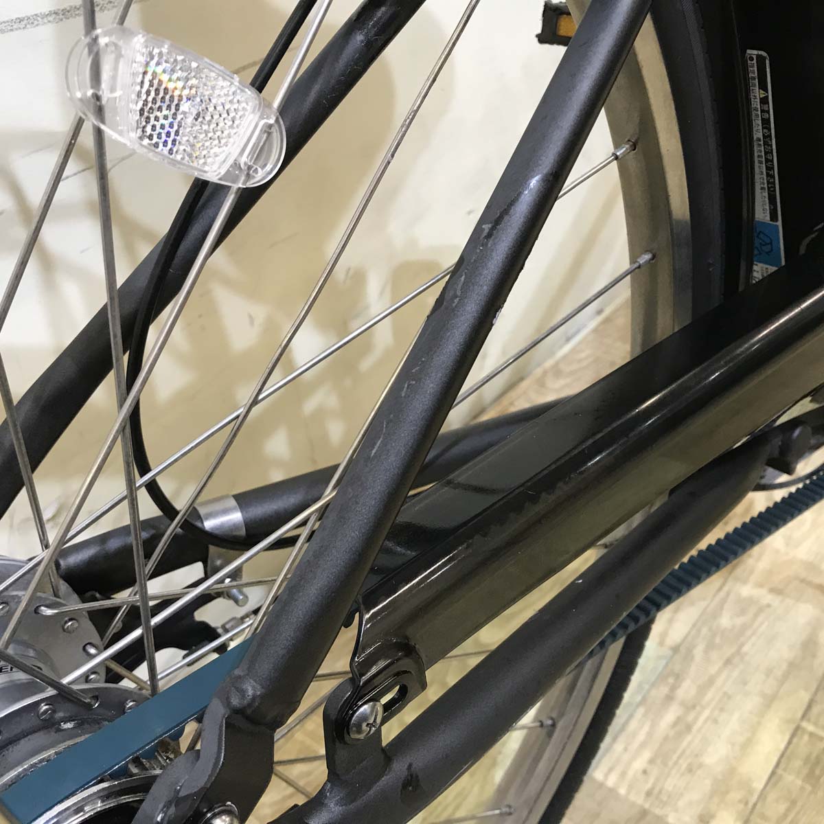 中古電動自転車 ブリヂストン アルベルト e ブラック 27インチ KB065 中古電動自転車 ブリヂストン アルベルト e ブラック 27インチ KB065