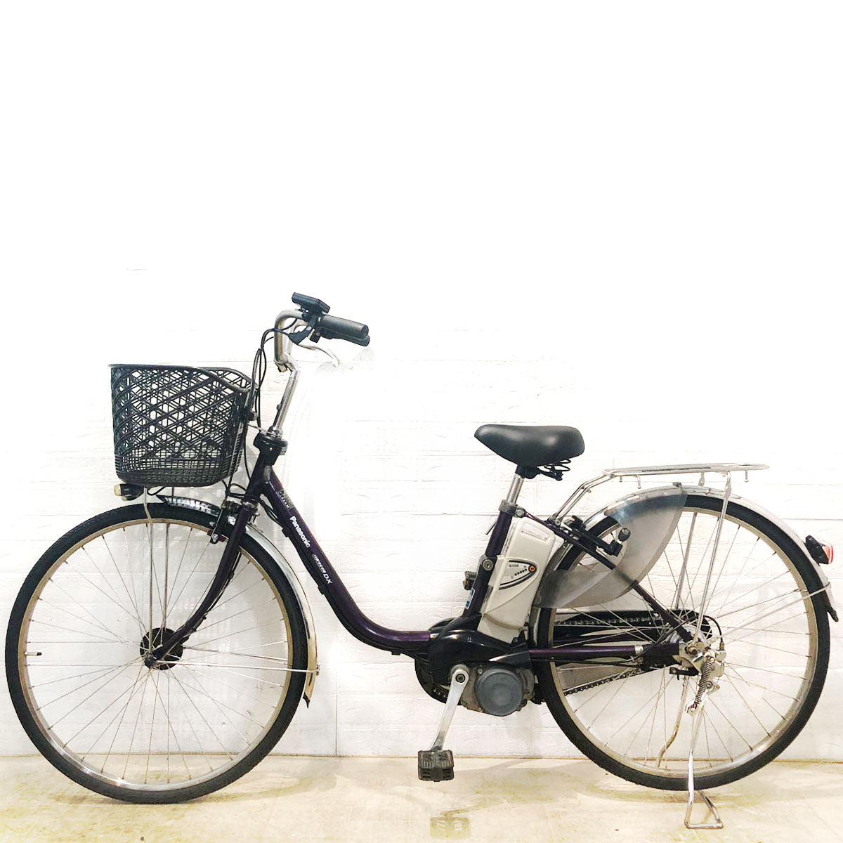 新品バッテリー パナソニック ビビ DX パープル 26インチ YC078 【中古車】