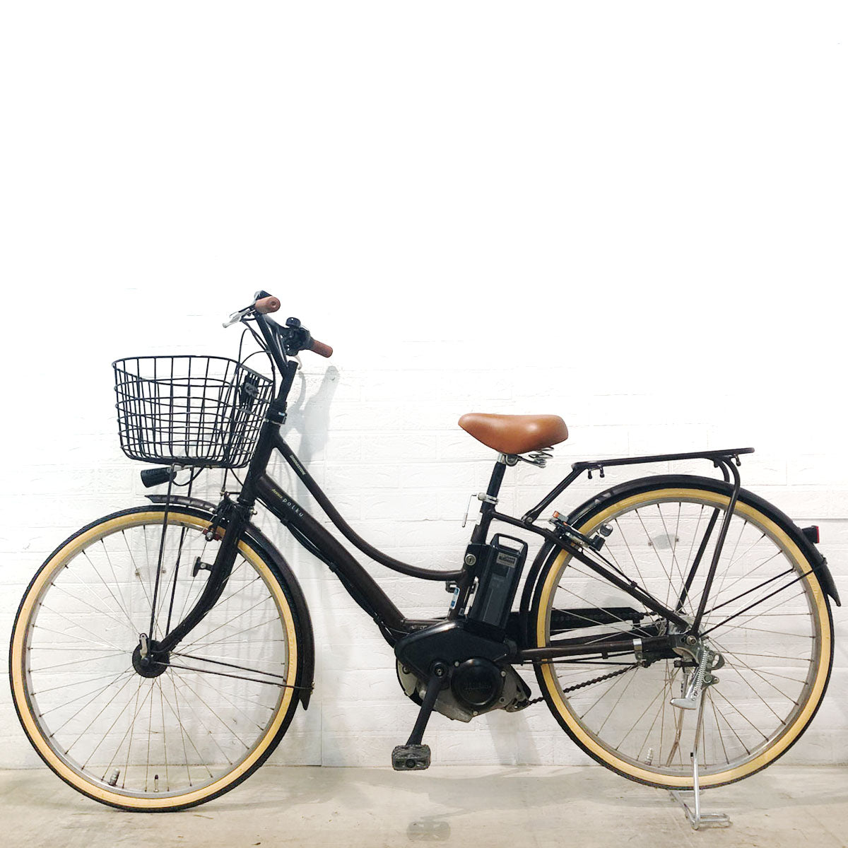 電動自転車 ブリヂストン アシスタ ポルク ブラウン 26インチ YV064 【中古車】