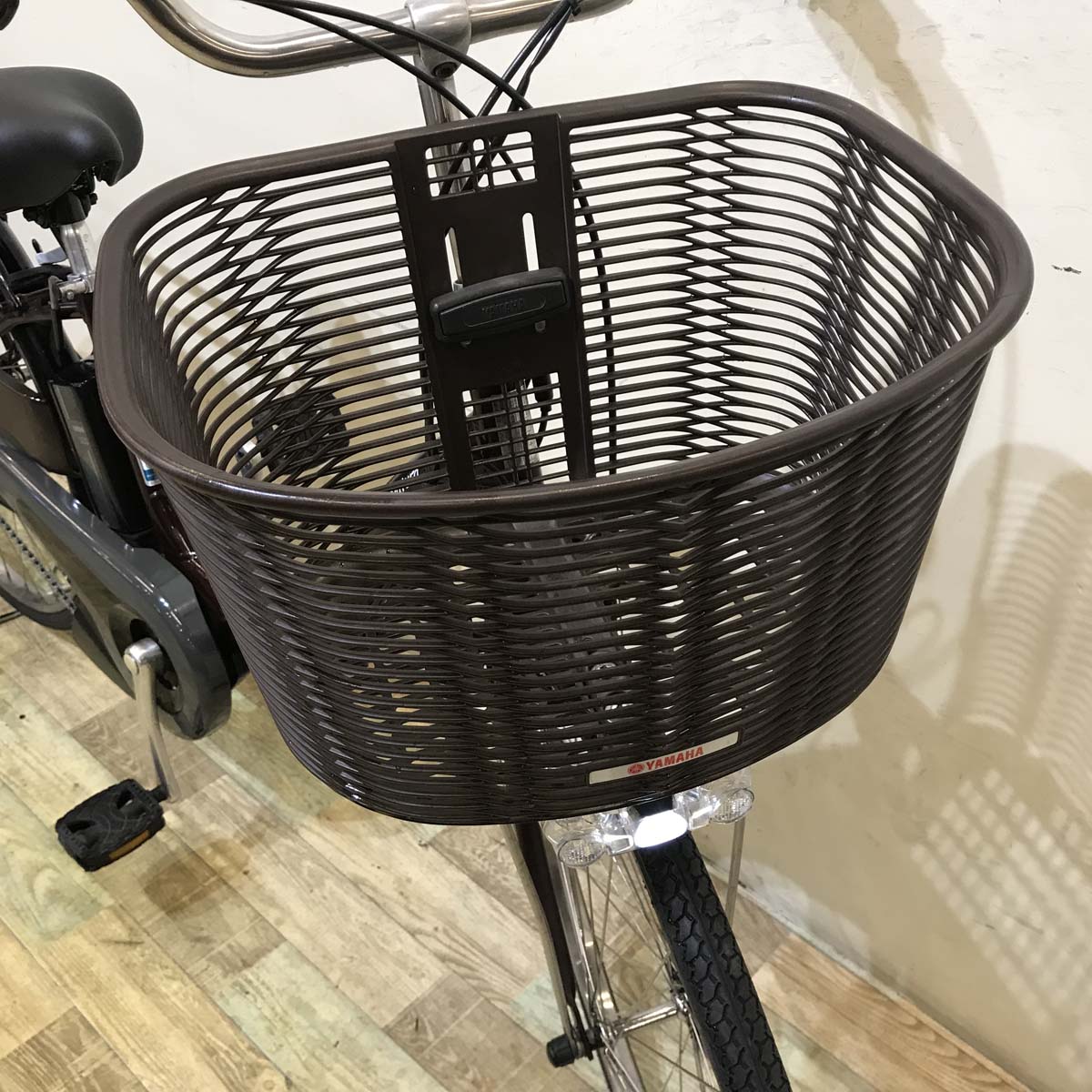 中古電動自転車  ヤマハ PAS ナチュラ L DX ブラウン 26インチ KB066