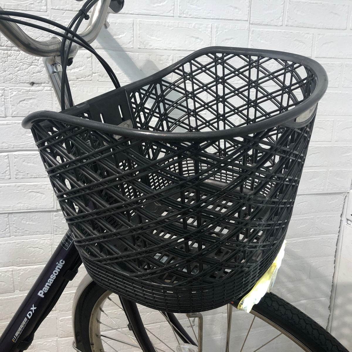 中古電動自転車 新品バッテリー パナソニック ビビ DX パープル 26インチ YC078