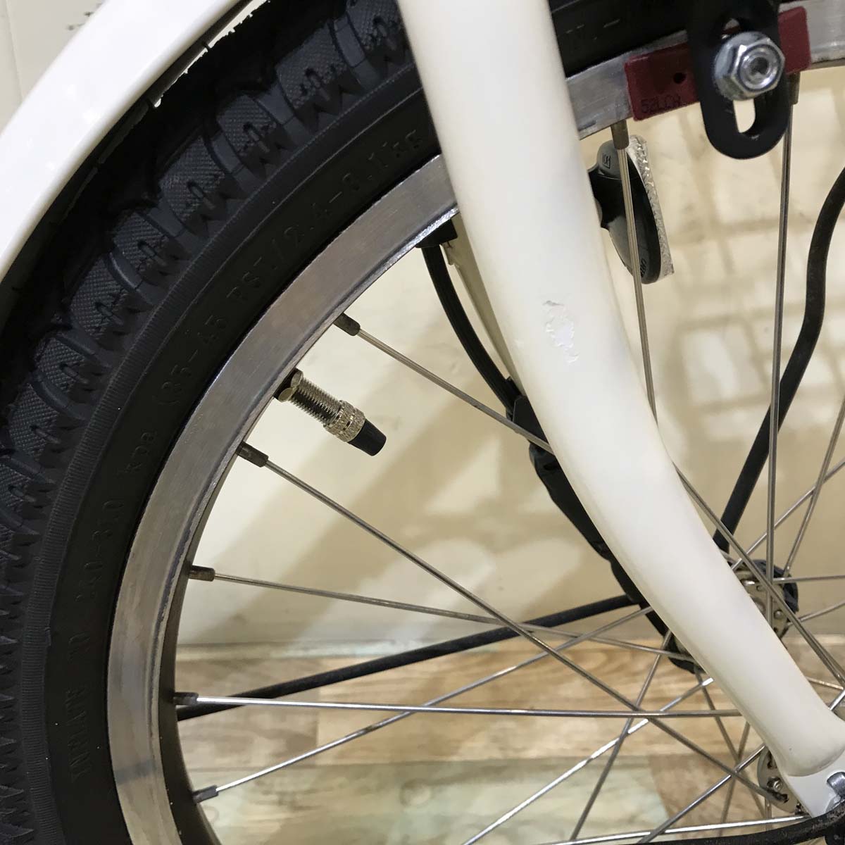 ブリヂストン bikke 2 e ビッケ ツー イー ホワイト 20インチ KX005 【中古車】