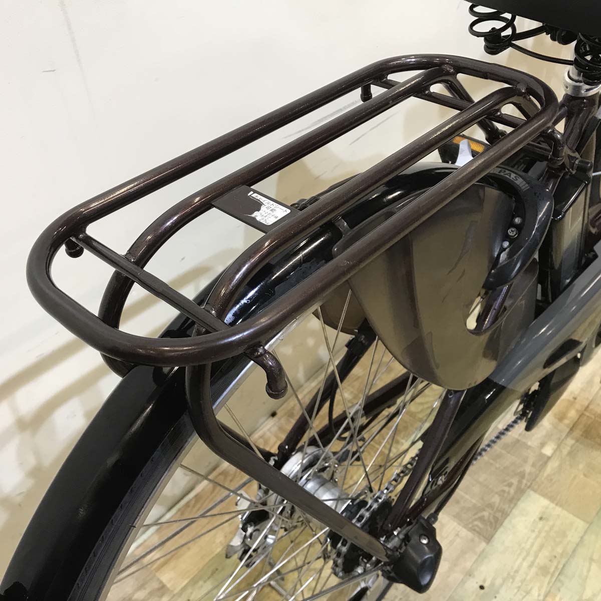 中古電動自転車  ヤマハ PAS ナチュラ L DX ブラウン 26インチ KB066