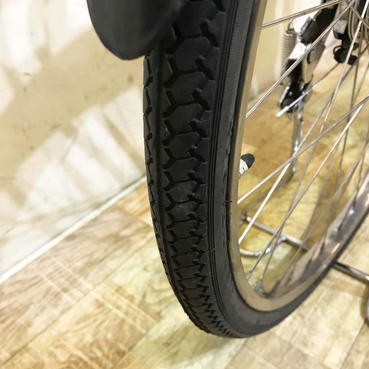 中古電動自転車  ヤマハ PAS ナチュラ L DX ブラウン 26インチ KB066