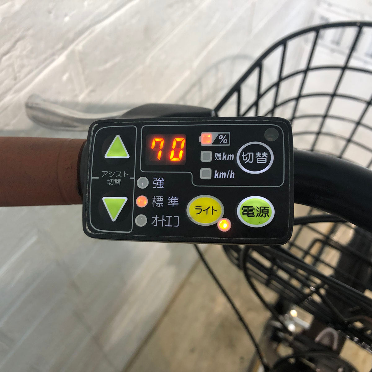電動自転車 ブリヂストン アシスタ ポルク ブラウン 26インチ YV064 【中古車】