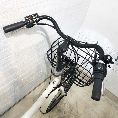ブリヂストン ビッケ2e ホワイト 20インチ YH100 【中古車】