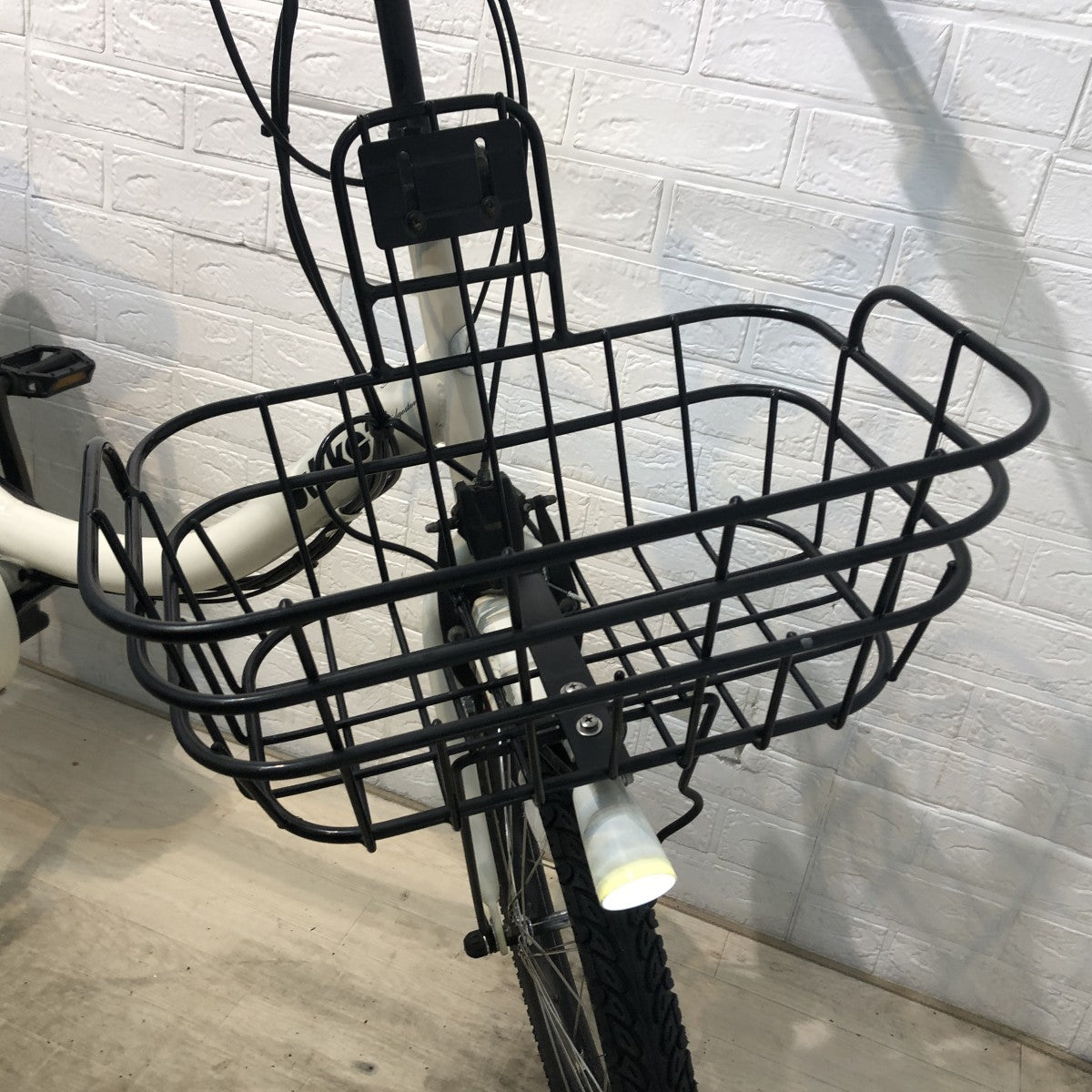 中古電動自転車 ブリヂストン ビッケ2e ホワイト 20インチ YH100