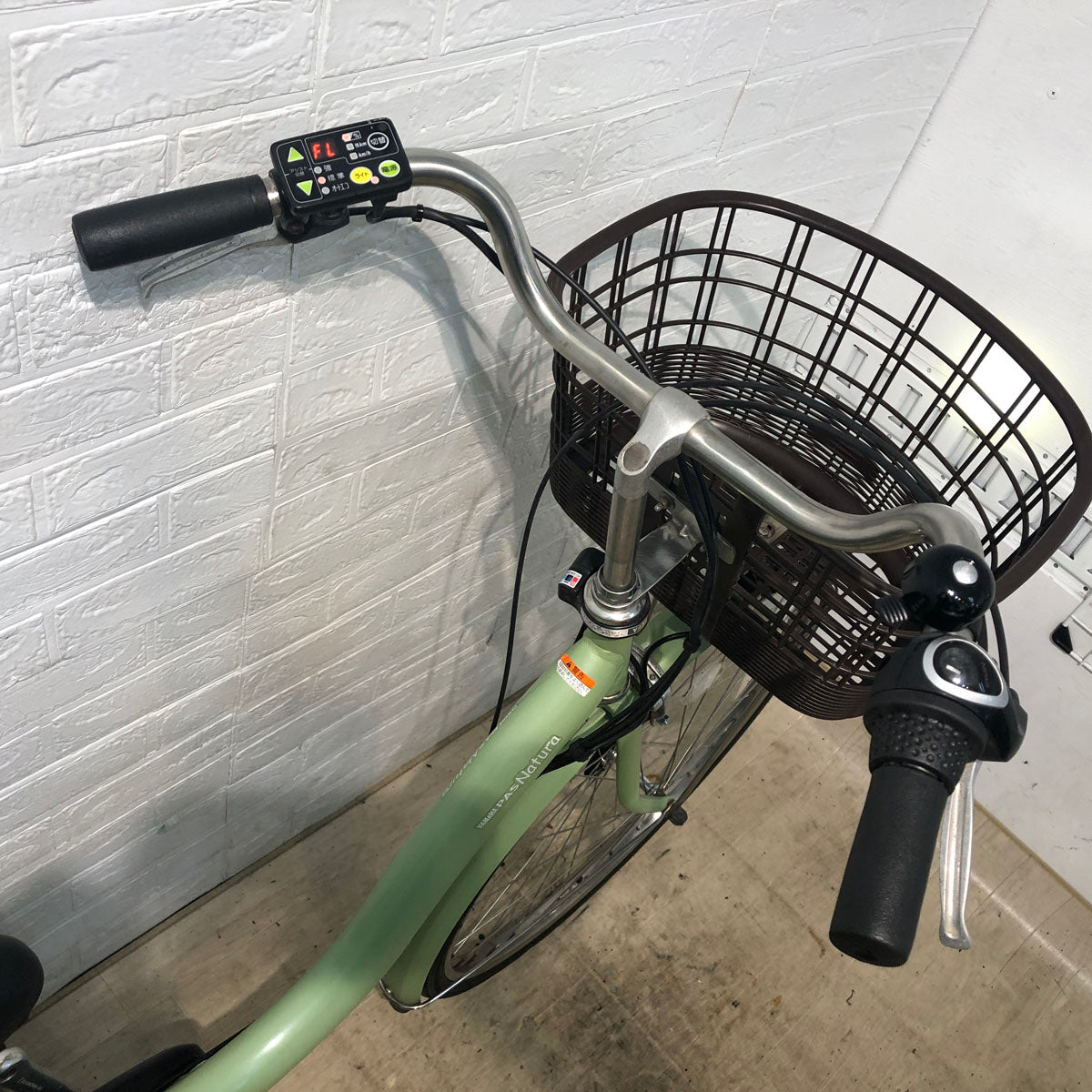電動自転車 ヤマハ PAS ナチュラ L DX グリーン 26インチ YV065 【中古