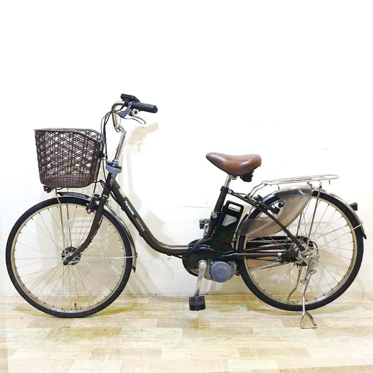中古電動自転車  パナソニック ビビ DX ブラウン 24インチ KB067