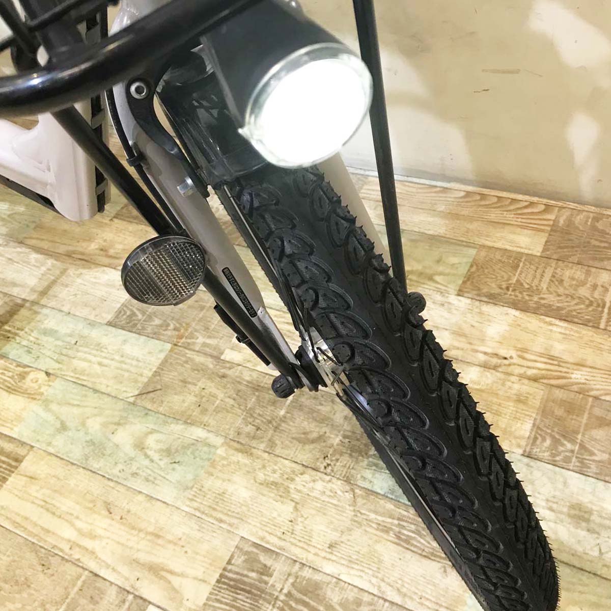 中古電動自転車 パナソニック ギュット アニーズ グレージュ 20インチ KB068