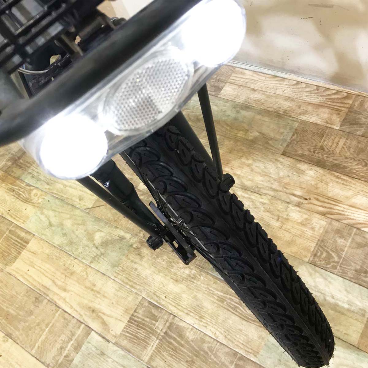 中古電動自転車 パナソニック ギュットアニーズ グリーン 20インチ KG074