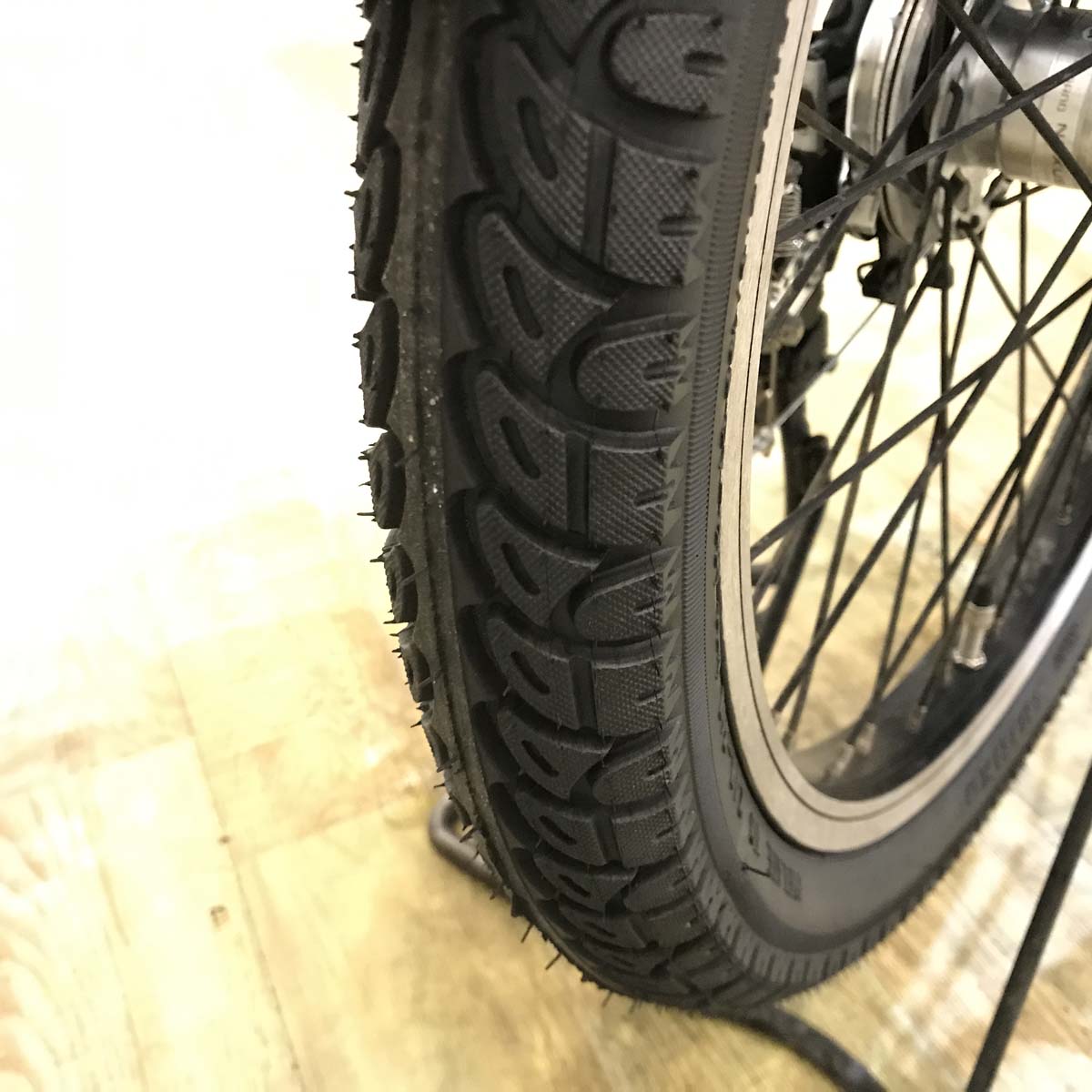 中古電動自転車 パナソニック ギュットアニーズ グリーン 20インチ KG074
