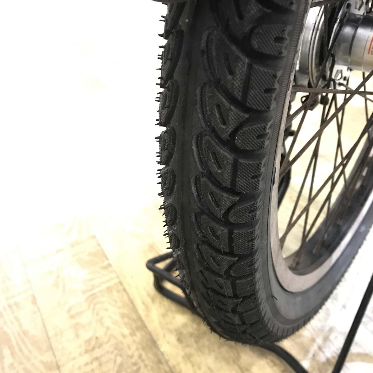 中古電動自転車 パナソニック ギュット アニーズ グレージュ 20インチ KB068