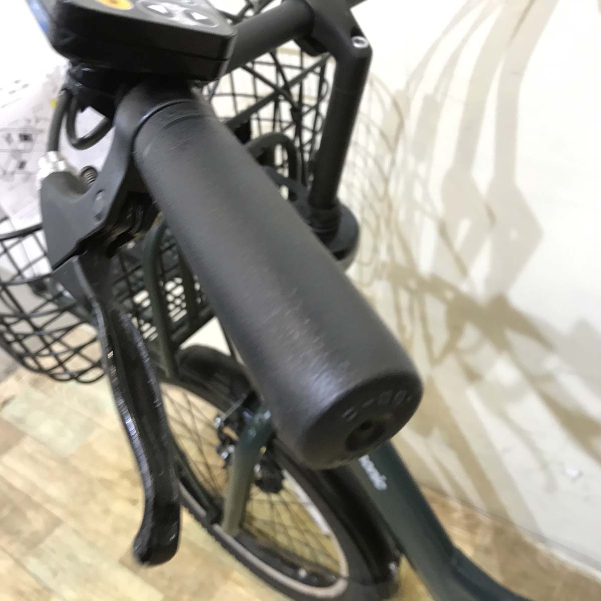 中古電動自転車 パナソニック ギュットアニーズ グリーン 20インチ KG074