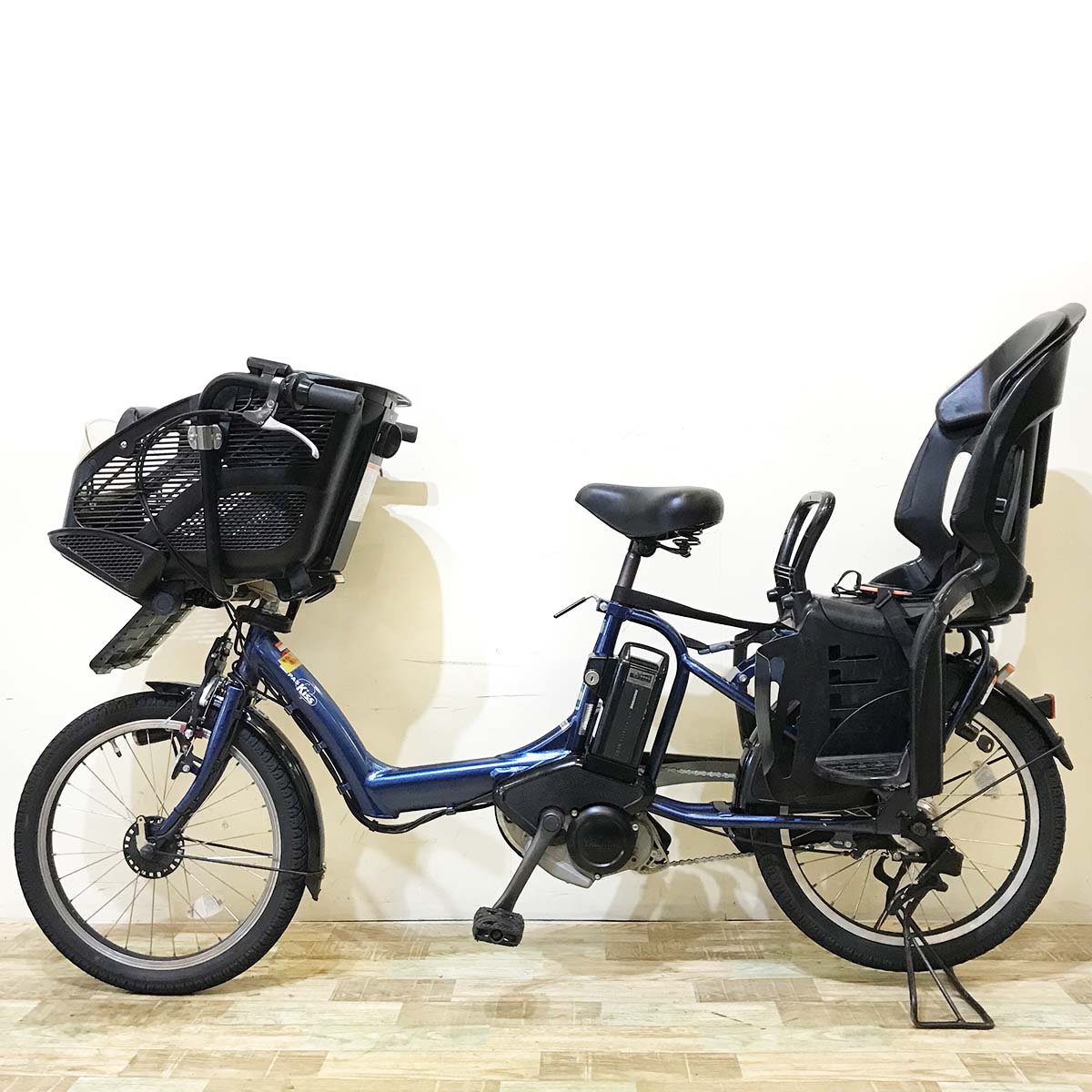 ヤマハ PAS Kiss mini パス キッス ミニ ネイビー 20インチ KX002【中古車】