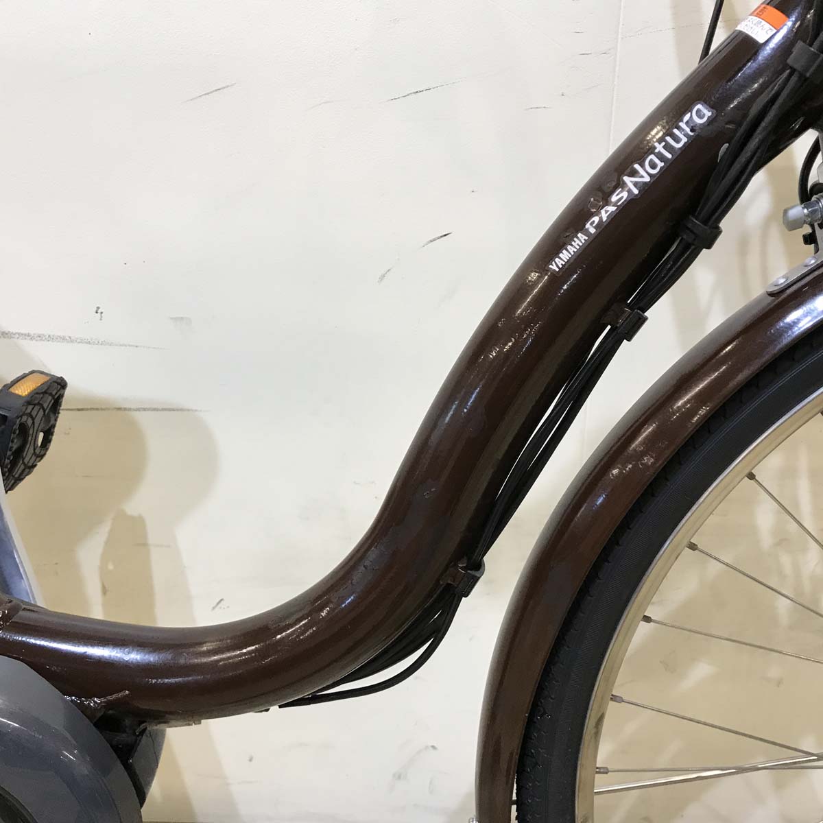 電動自転車 ヤマハ PAS ナチュラ XL DX ブラウン 26インチ KX007【中古車】