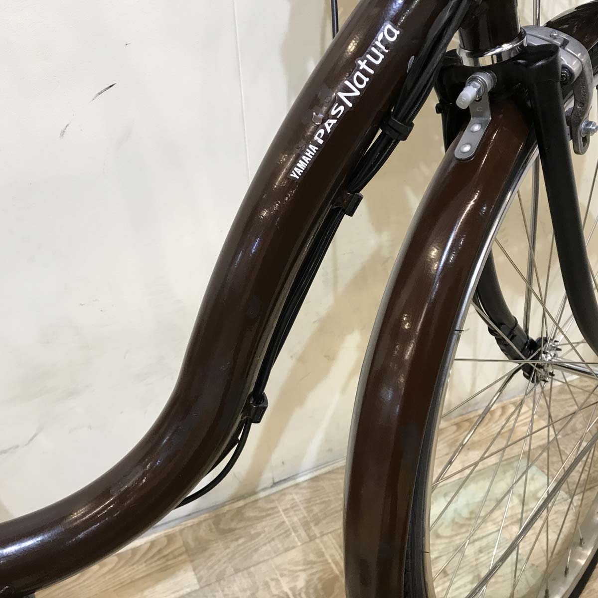 電動自転車 ヤマハ PAS ナチュラ XL DX ブラウン 26インチ KX007【中古車】