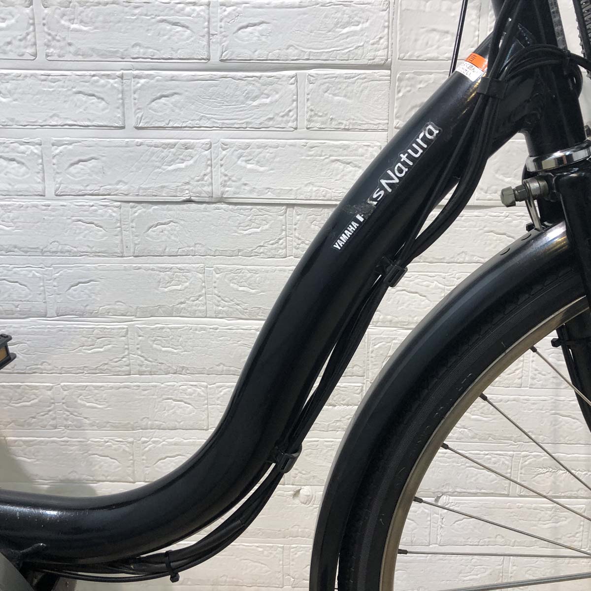 中古電動自転車 ヤマハ PAS ナチュラ L ブラック 26インチ YC081 – e