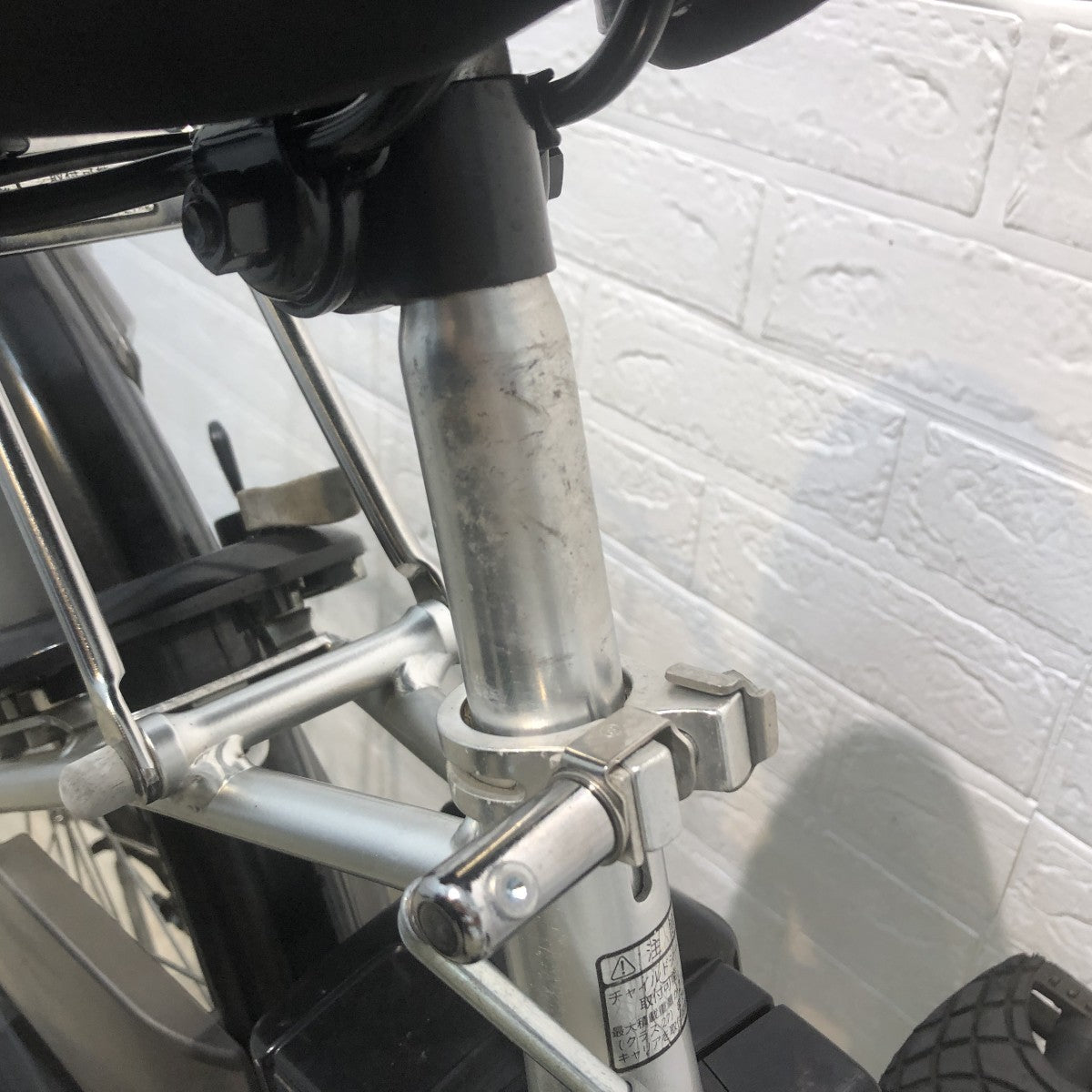 中古電動自転車 ヤマハ PAS ナチュラL シルバー 26インチ YH104