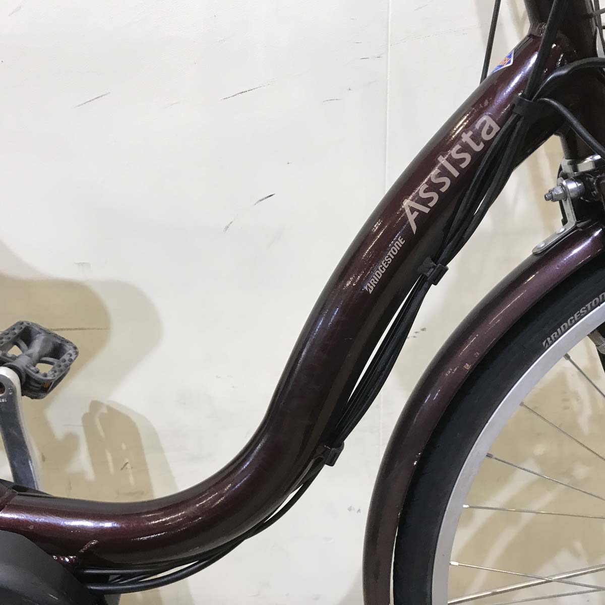 ブリヂストン アシスタ ファイン ブラウン 26インチ KS084 【中古車】