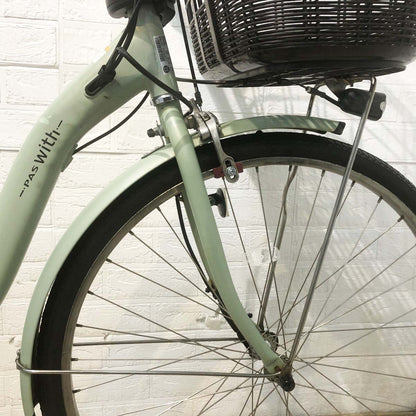 ヤマハ PAS ウィズ グリーン 26インチ YH105 【中古車】